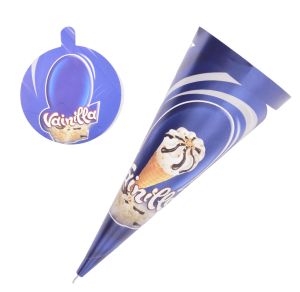 Barquilla Dulce Enconada de Vainilla