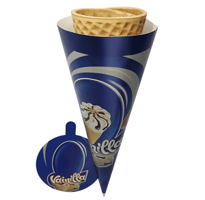 Barquilla Dulce Enconada de Vainilla 280 uds