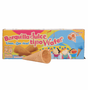 Barquilla Tipo estuche 20 uds galletas Barquilla Dulce Tipo Wafer En Estuche 24 uds